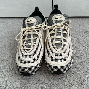 Nike Air Max Cream Plaid Men’s Sneakers
